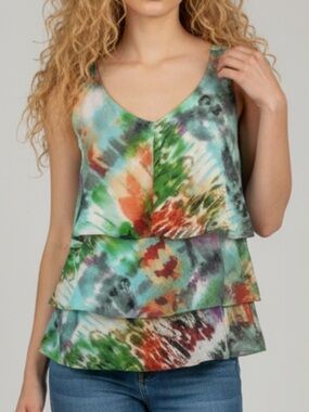 Milano Multicolor Tie-Dye Tank Top
